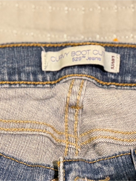 Levi's Denim - Levi's Boot Cut Jeans in Light Blue Denim